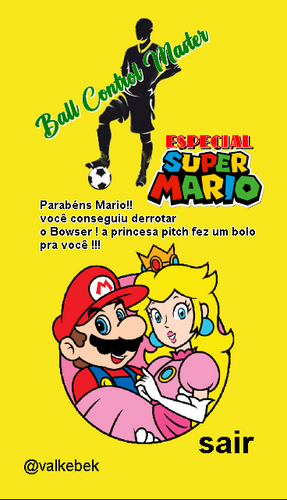 ball control master especial super mario Capture d'écran 4