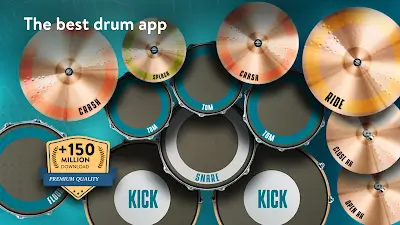 Real Drum: batería electronica Captura de pantalla 1