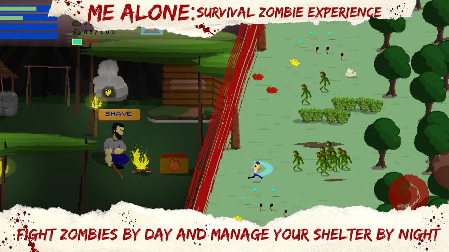 Me Alone: Survival Zombie Expe應用截圖第1張