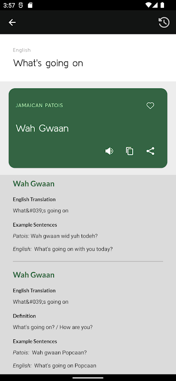 Jamaican Patwah Translator应用截图第3张