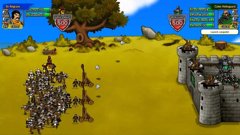 Swords and Sandals Crusader Re应用截图第2张