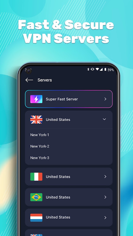 XMaster - Fast & Secure  VPN应用截图第4张