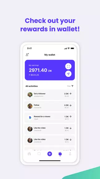 ZikTalk : Play to Earn應用截圖第4張