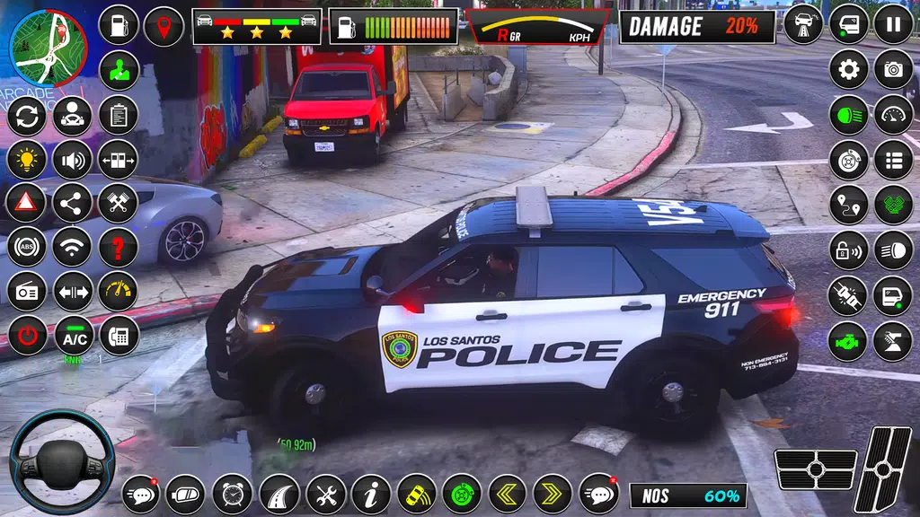 US Police Chase: Cop Car Games應用截圖第3張