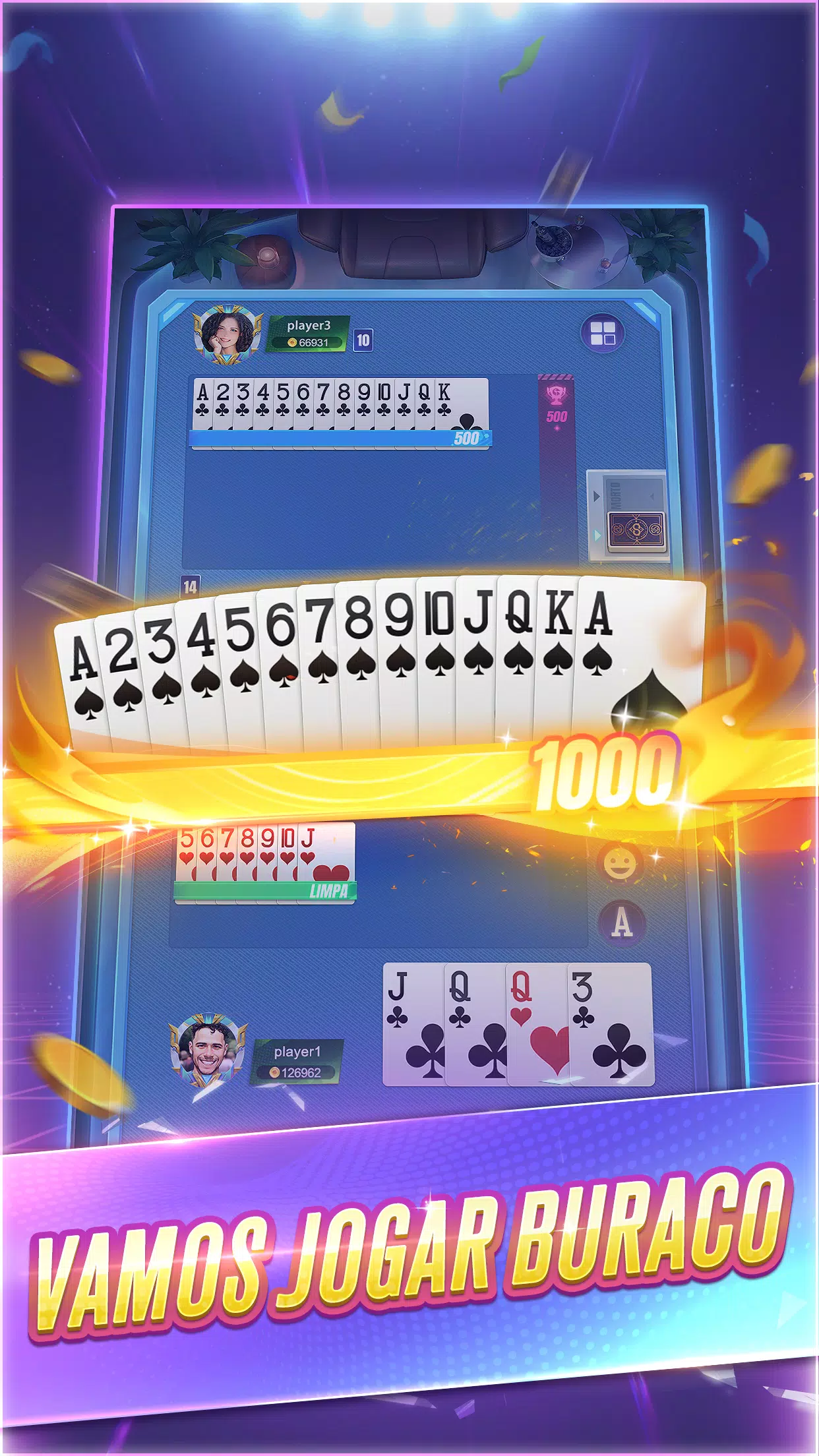 Golden Truco: Domino&Buraco應用截圖第3張