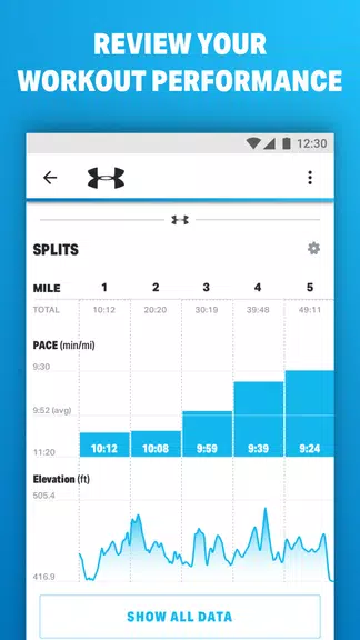 Map My Run by Under Armour स्क्रीनशॉट 2