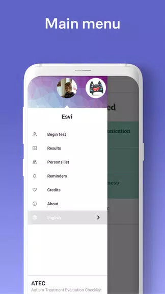 Autism Evaluation Checklist應用截圖第1張