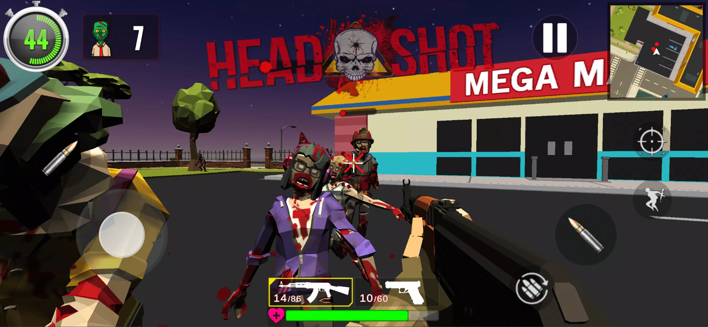 Zombie Hunter : Police Shooter Capture d’écran 4
