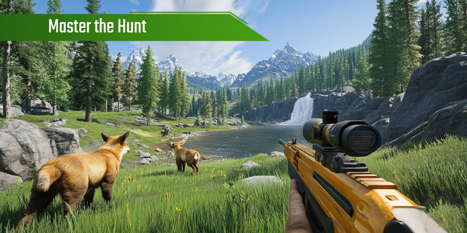 Sniper hunting jungle animals应用截图第1张
