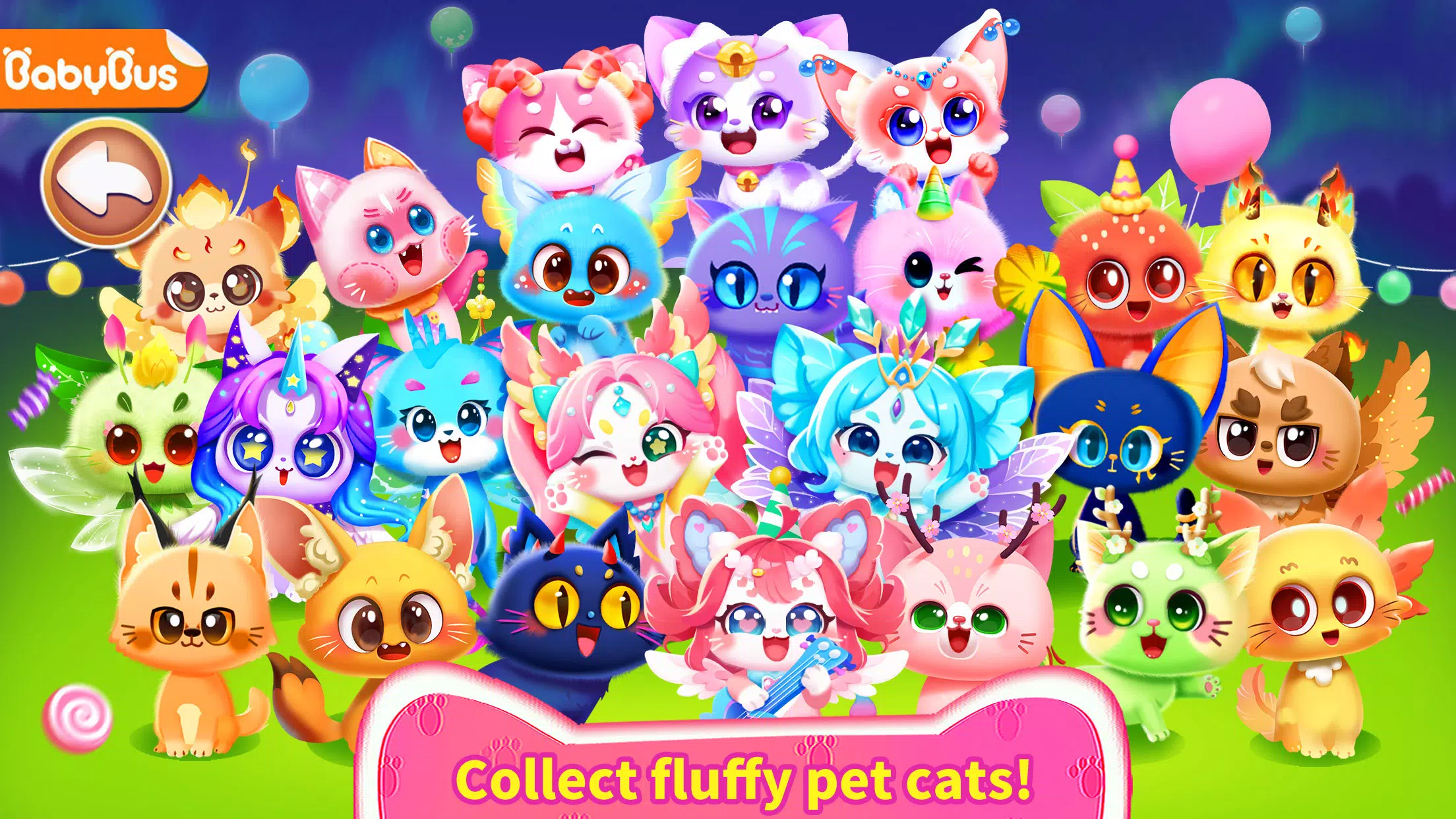 Little Panda’s Cat Game 스크린샷 1