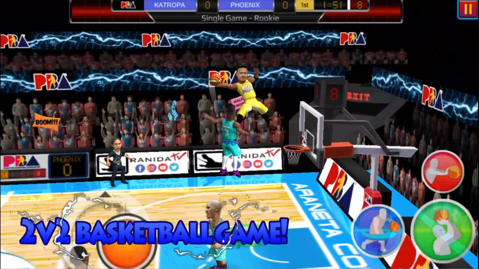 Basketball Slam! Capture d’écran 1