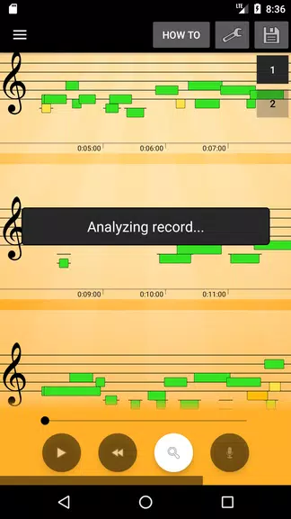 Note Recognition Trial Screenshot 2