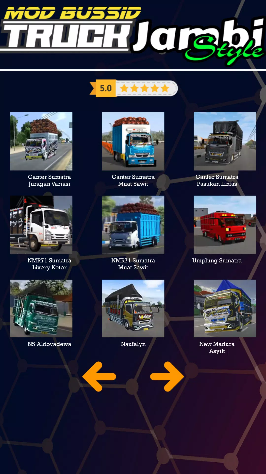 Mod Bussid Truk Jambi Style应用截图第3张