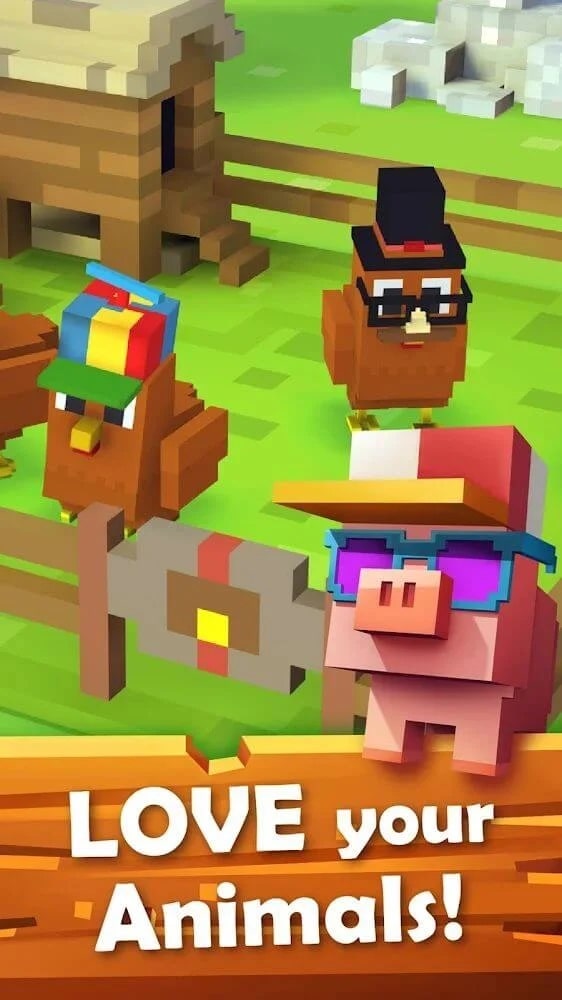 Blocky Farm Capture d’écran 2
