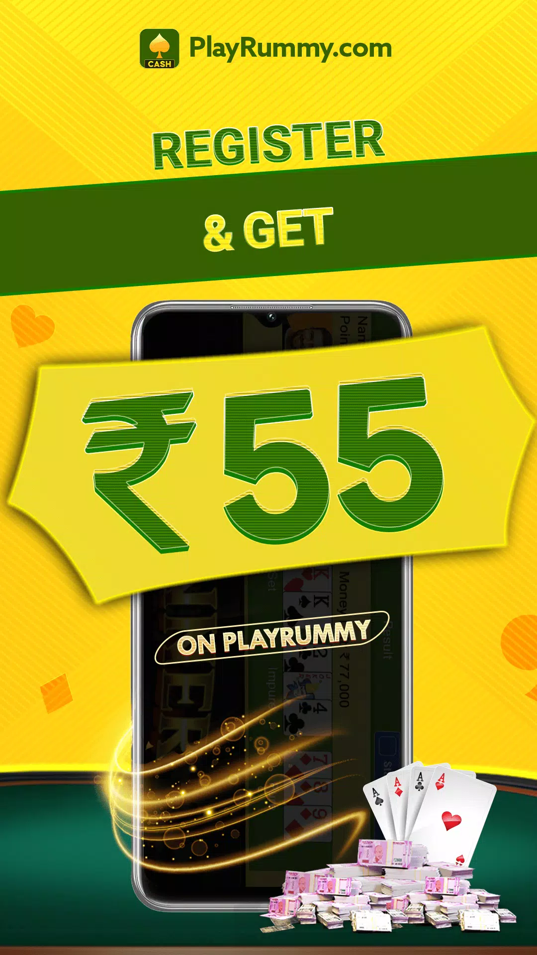 PlayRummy: Real Cash Rummy App Capture d’écran 1