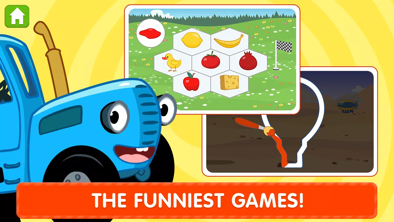 The Blue Tractor: Toddler Game應用截圖第4張