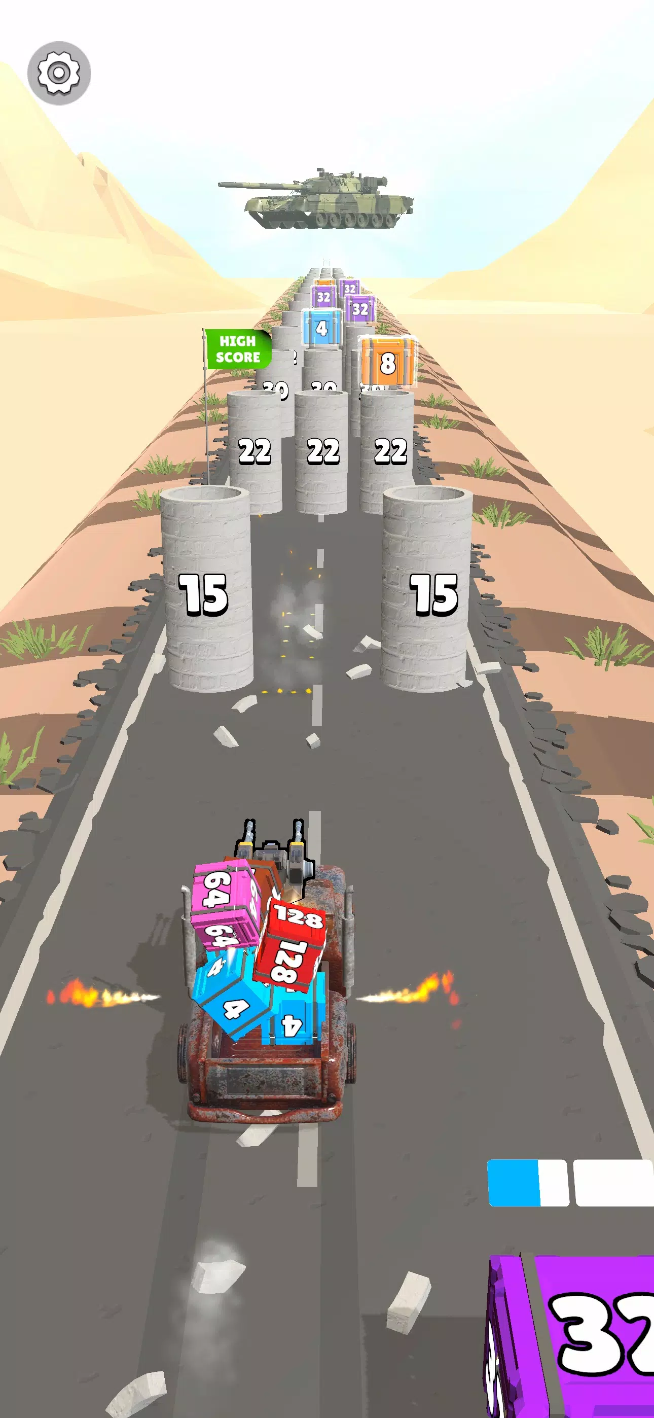 Car Rush 2048 Скриншот 3