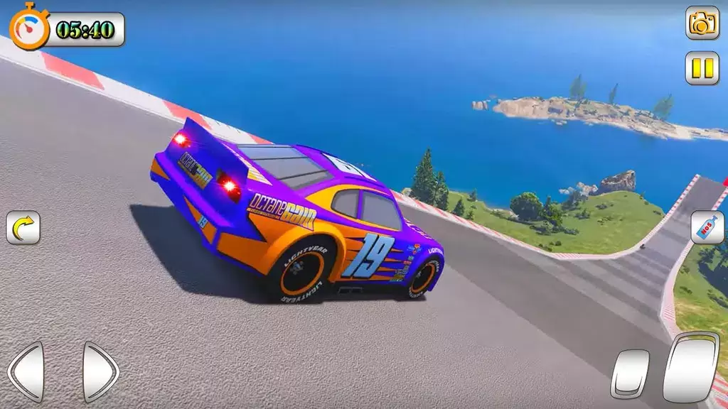 Superhero GT Ramp Car Stunt 3D应用截图第1张