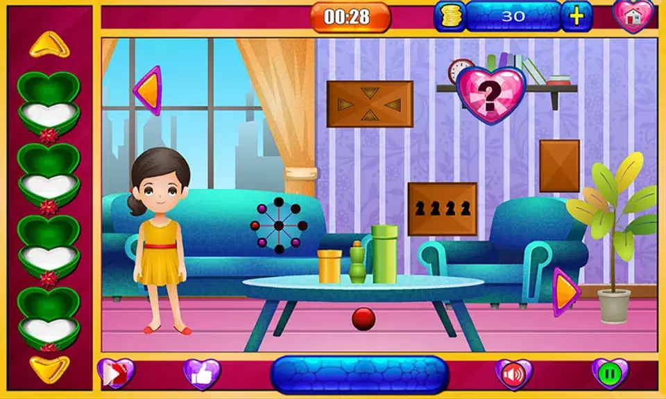 100 Doors Escape - Girl Room スクリーンショット 2
