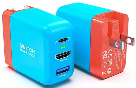 50% Rabatt: tragbares Nintendo Switch Dock Ladegerät