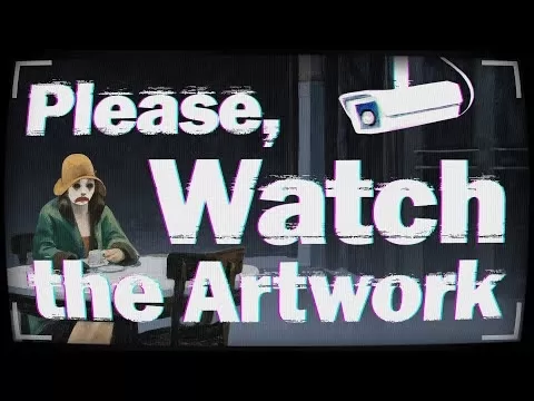 Eerie art investigation in Please Watch the Artwork