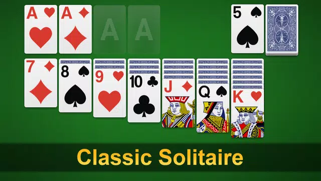 Klondike Solitaire - Patience Capture d'écran 1