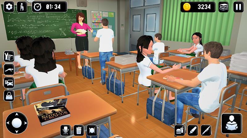 High School Teacher Life Game Screenshot 1