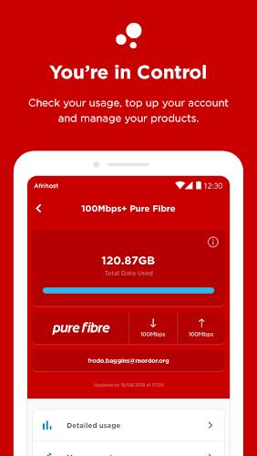 Afrihost應用截圖第2張