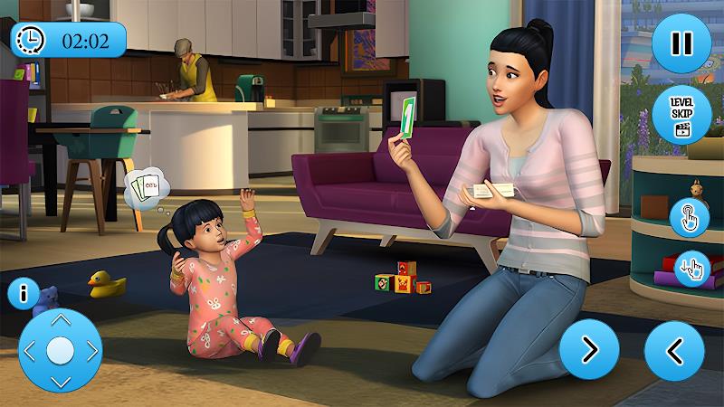 Family Simulator: Mom Games 3D Captura de tela 2