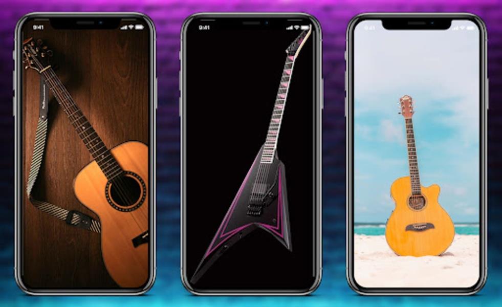 Guitar wallpaper स्क्रीनशॉट 3