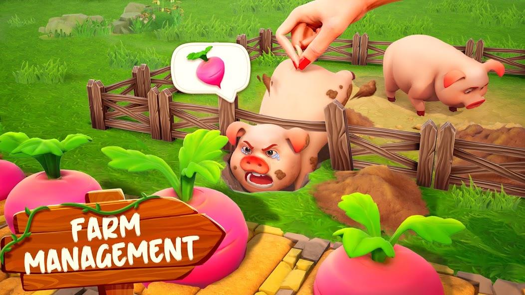 Family Farm Adventure Mod 스크린샷 4