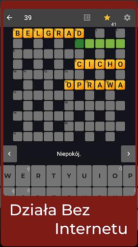 Krzyżówki Capture d'écran 2