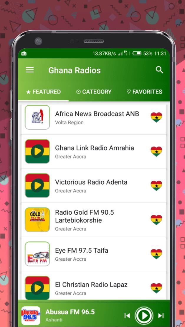 Ghana Radios - All Ghana Radio应用截图第1张
