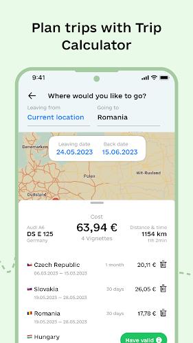 eTOLLs EU: Toll Payment & Maps 스크린샷 2