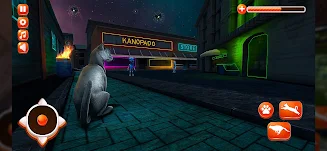 Stray Cat Game City Simulator Captura de tela 2