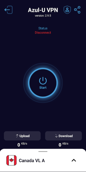 Azul VPN Mod應用截圖第2張