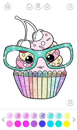 Glitter Coloring Game for Kids應用截圖第2張