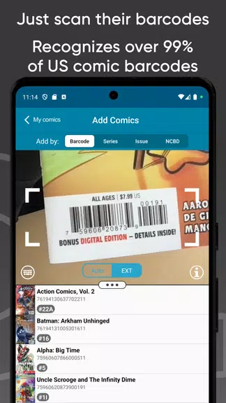 CLZ Comics - Comic-Datenbank Screenshot 1