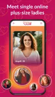 BBW: Chat & Date Curvy Women Скриншот 3