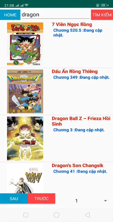 Truyen tranh online 3.0 Screenshot 4
