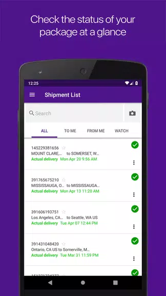 FedEx Mobile應用截圖第2張