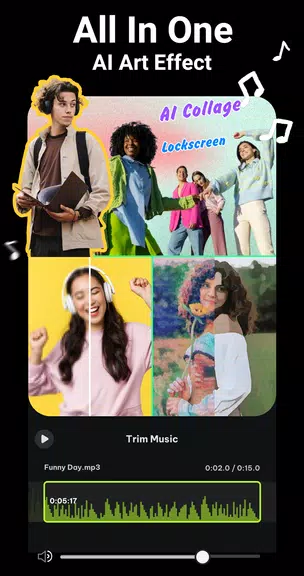 Photo Collage Maker&Grid Video Screenshot 3