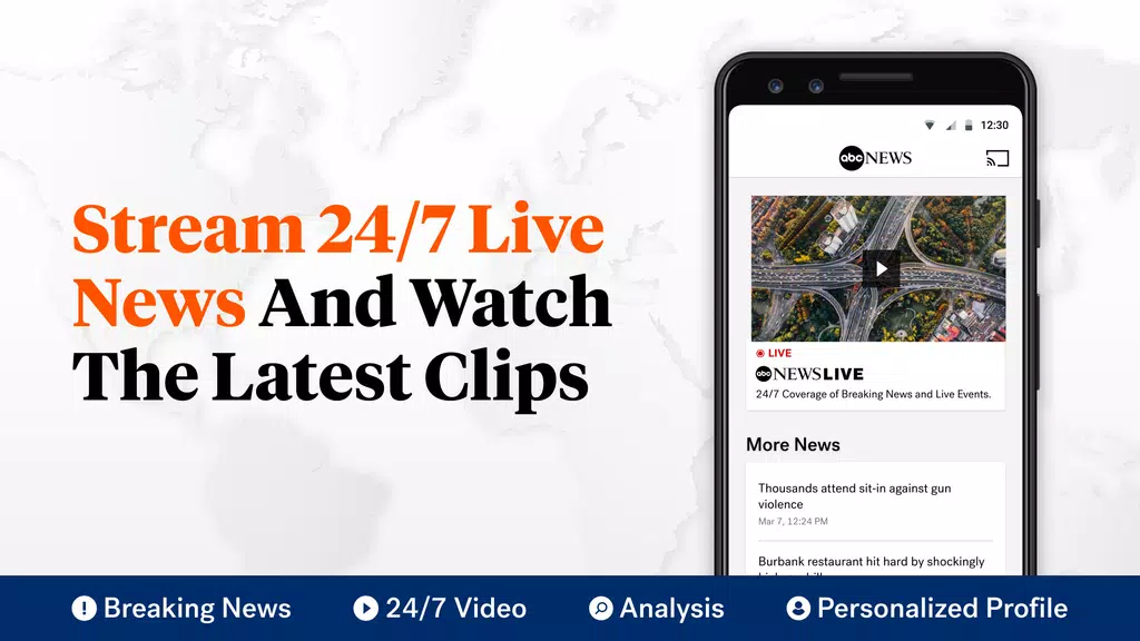 ABC News: Breaking News Live स्क्रीनशॉट 1