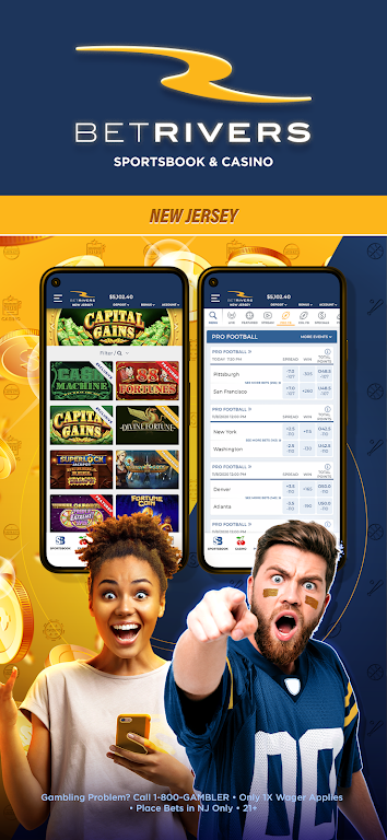 BetRivers Casino NJ Captura de tela 1