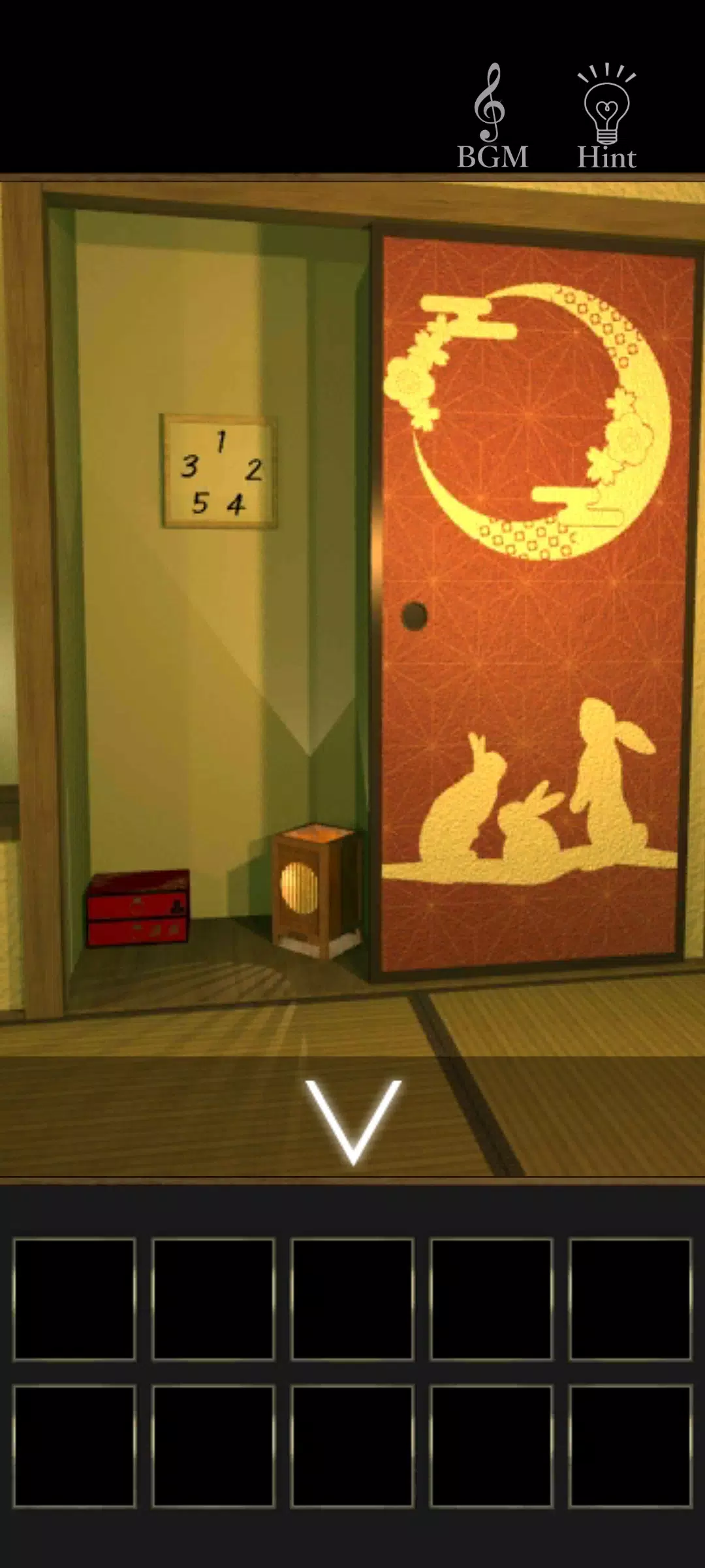 脱出ゲーム お月見の宿 Скриншот 1