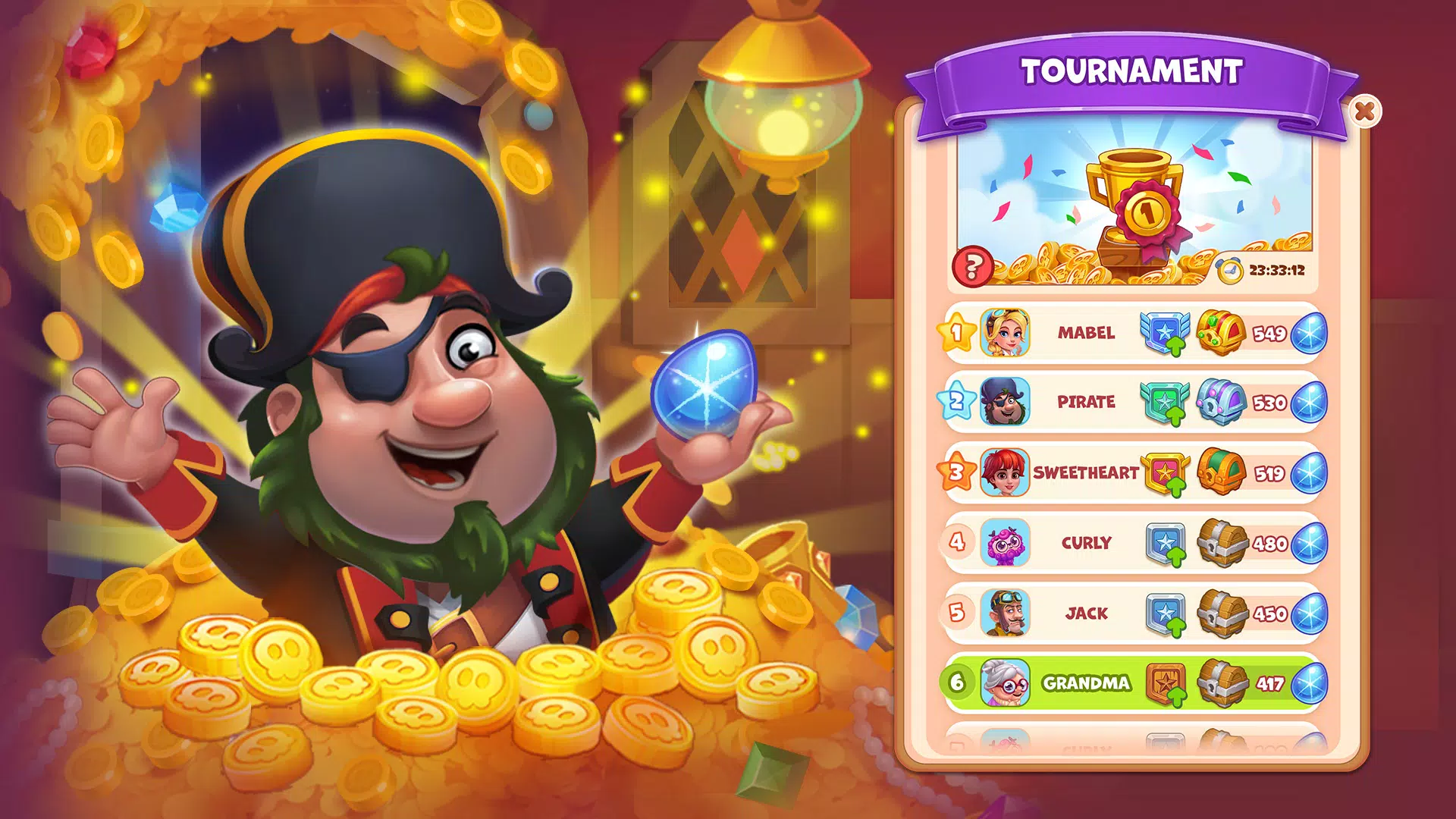 Pirate Treasures 스크린샷 2