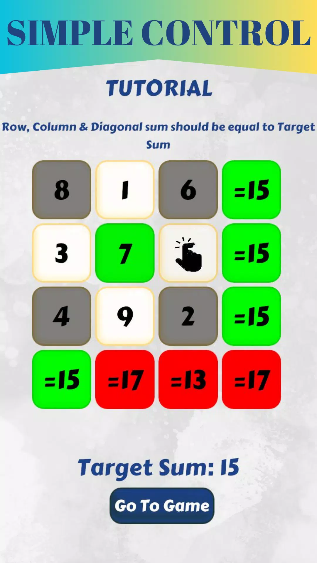 Magic Square game應用截圖第2張