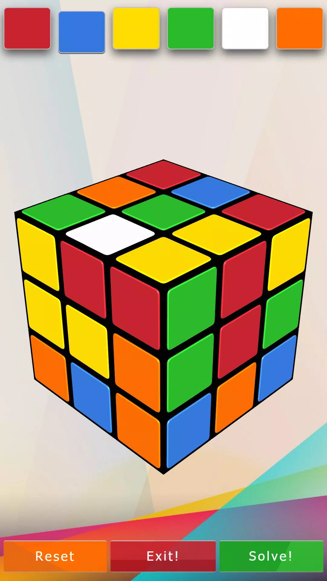 3D-Cube Solver Screenshot 4