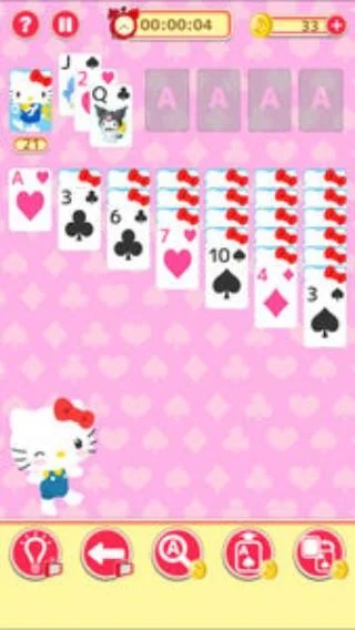 Hello Kitty Solitaire應用截圖第2張