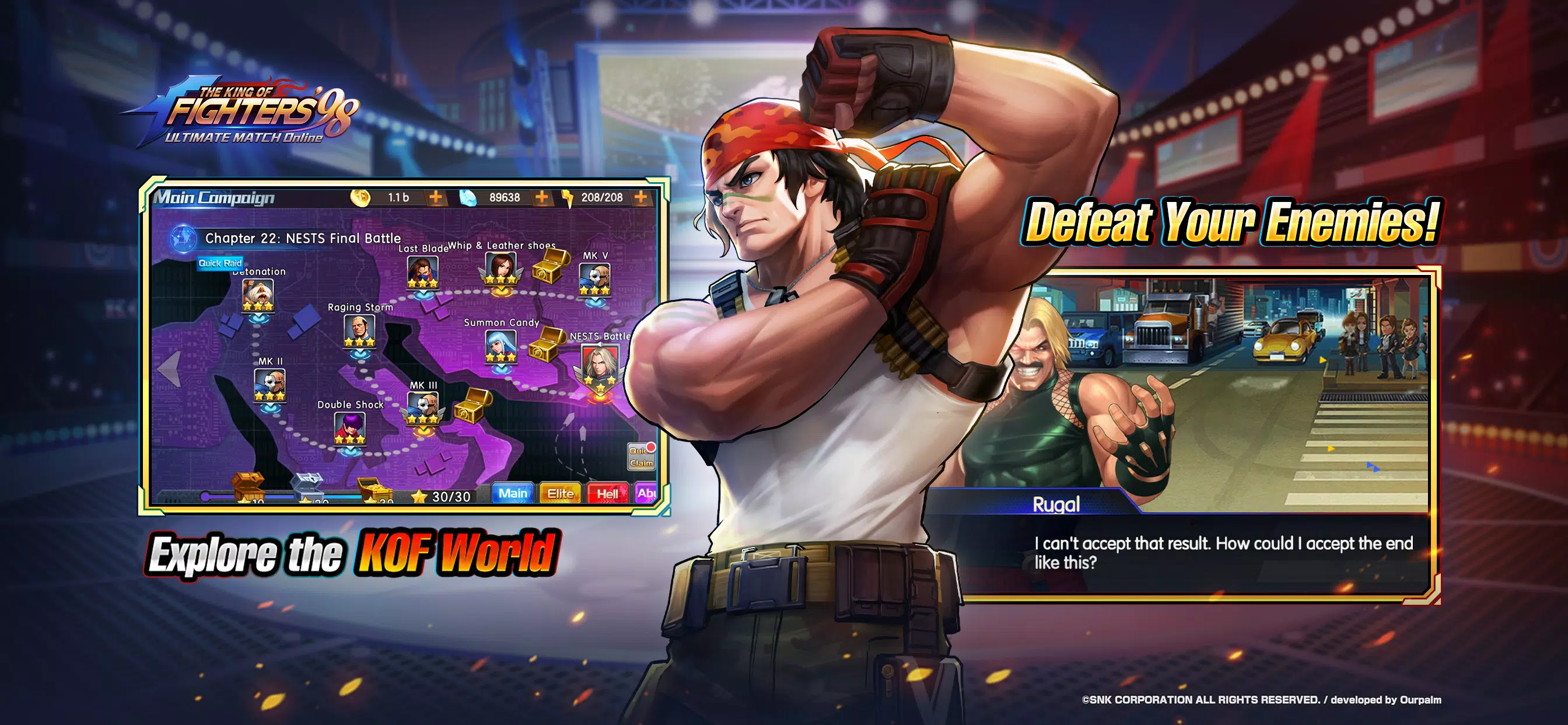 THE KING OF FIGHTERS '98 UM OL Captura de pantalla 4